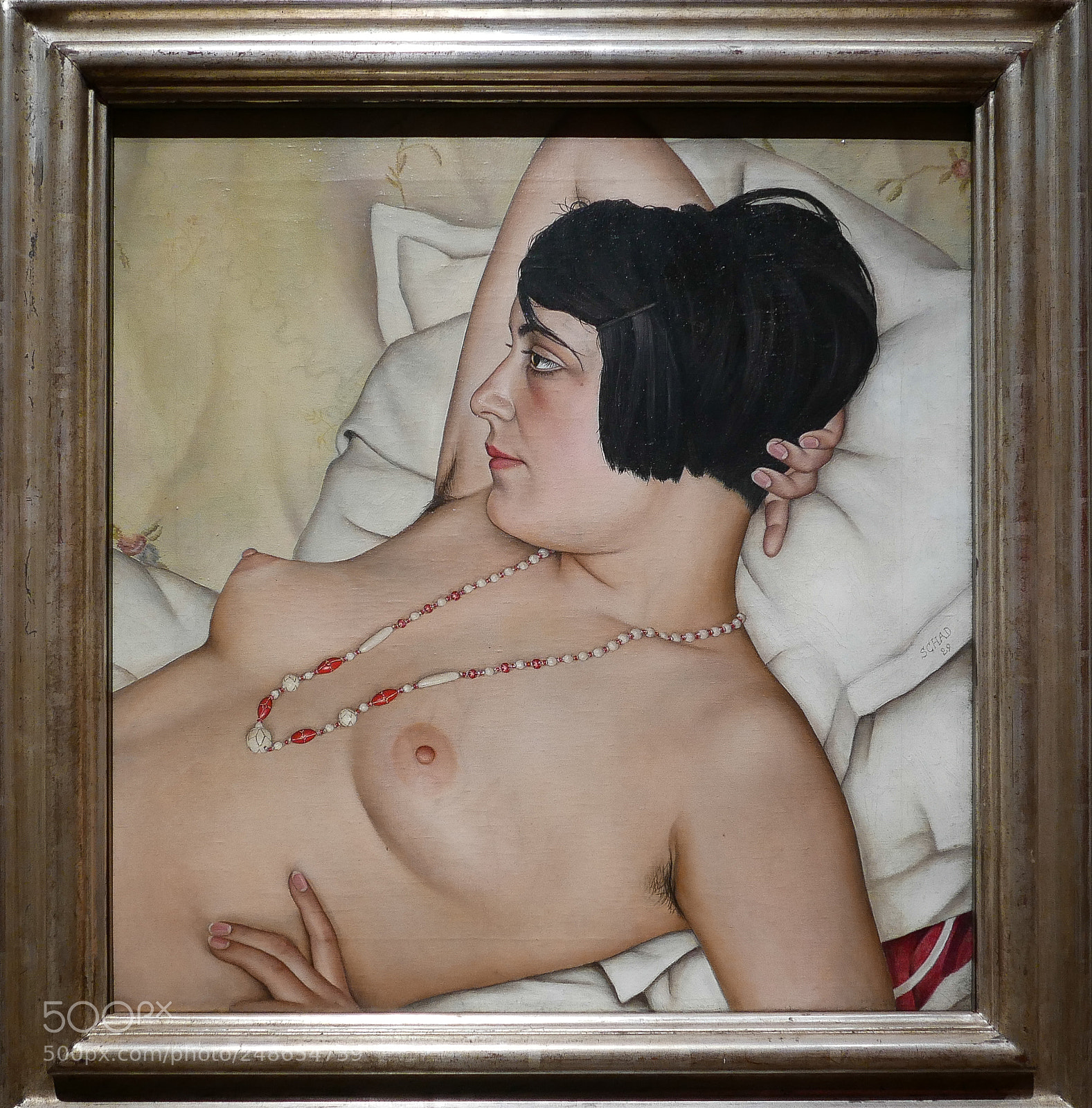 Panasonic Lumix DMC-LX100 sample photo. Christian schad :  halbakt  1929 photography