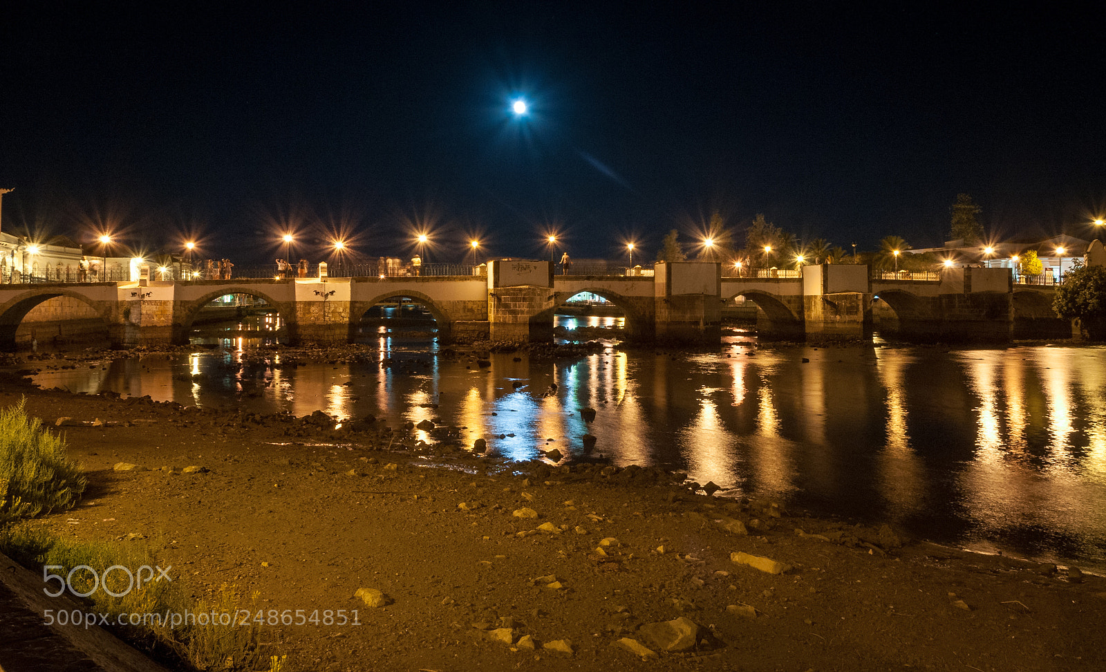 Nikon D300S sample photo. Tavira by night photography