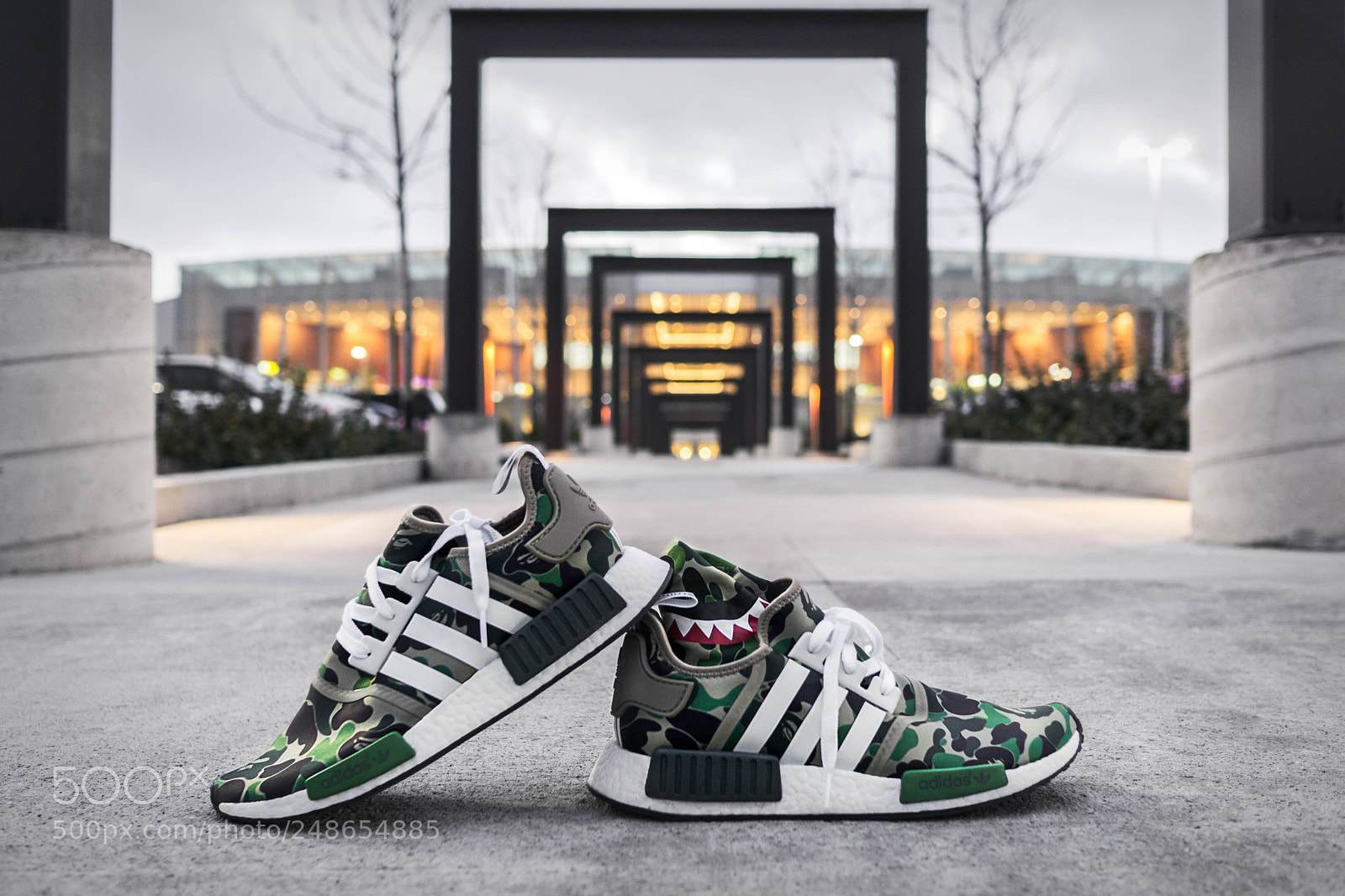 Sony a6000 sample photo. Bape nmd photography