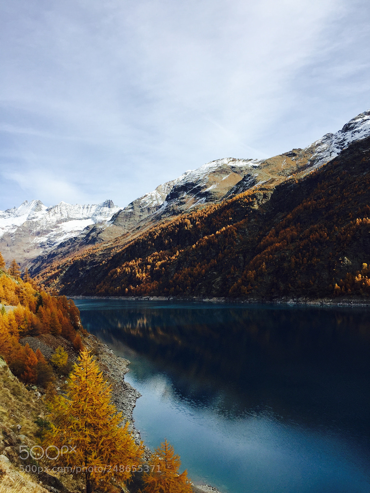 Apple iPhone 6 sample photo. Lake, val d'aosta, italy photography
