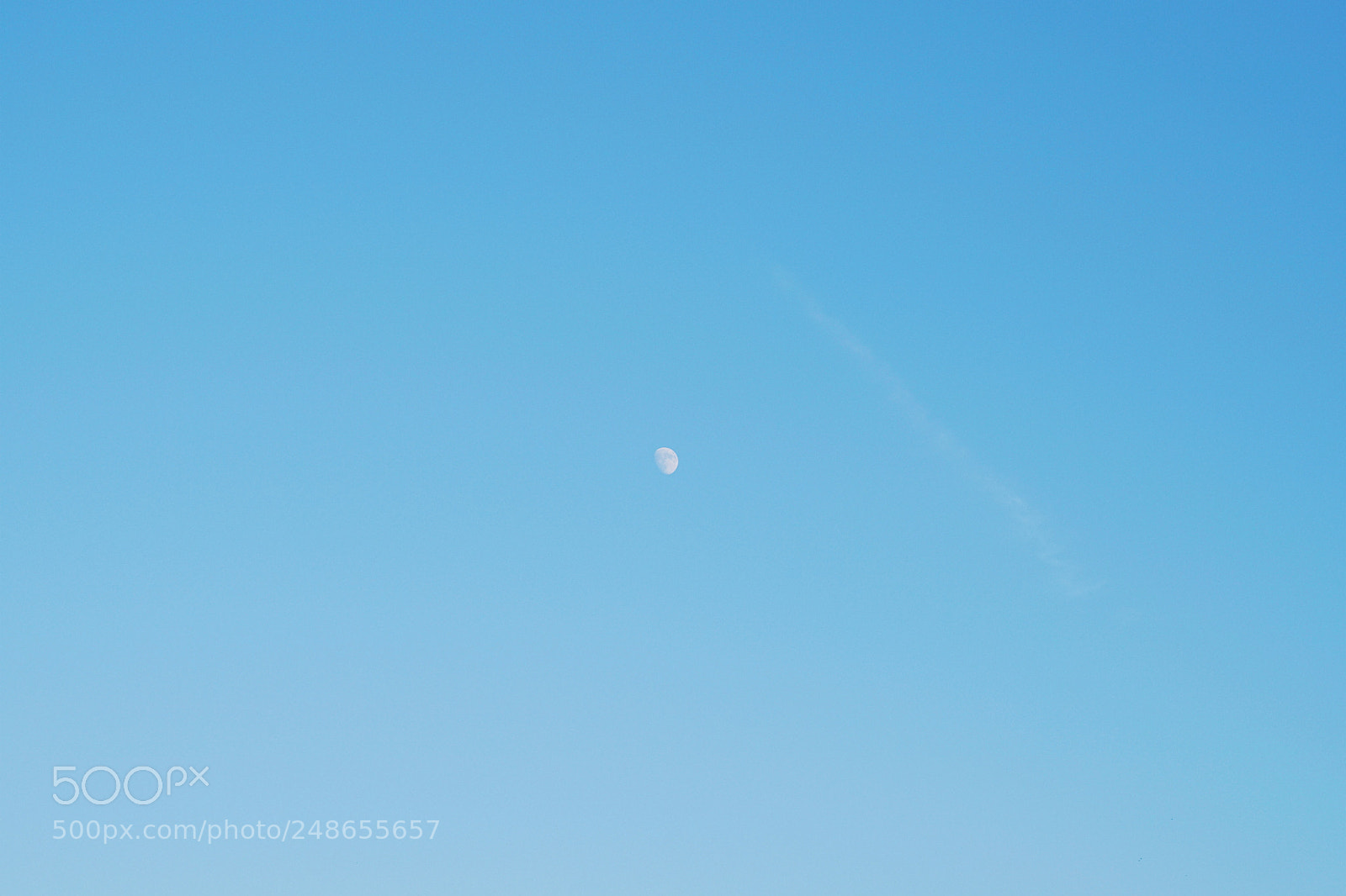 Sony a6000 sample photo. Moon photography