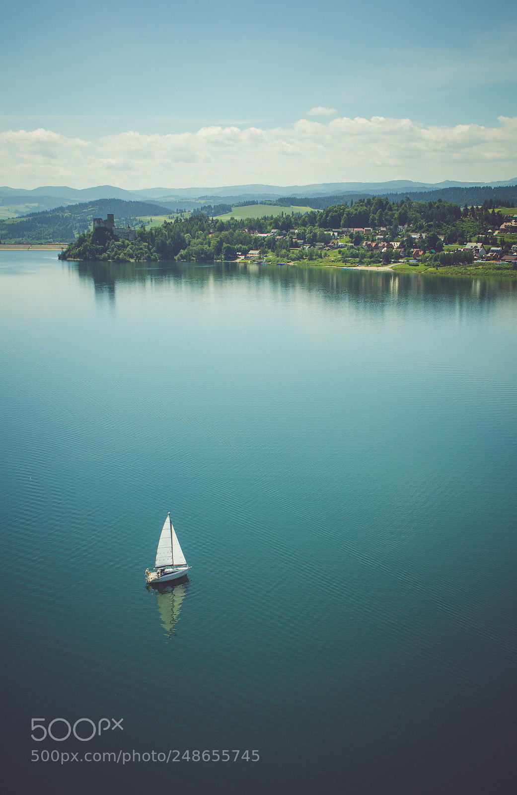 Canon EOS 60D sample photo. Blue lake photography