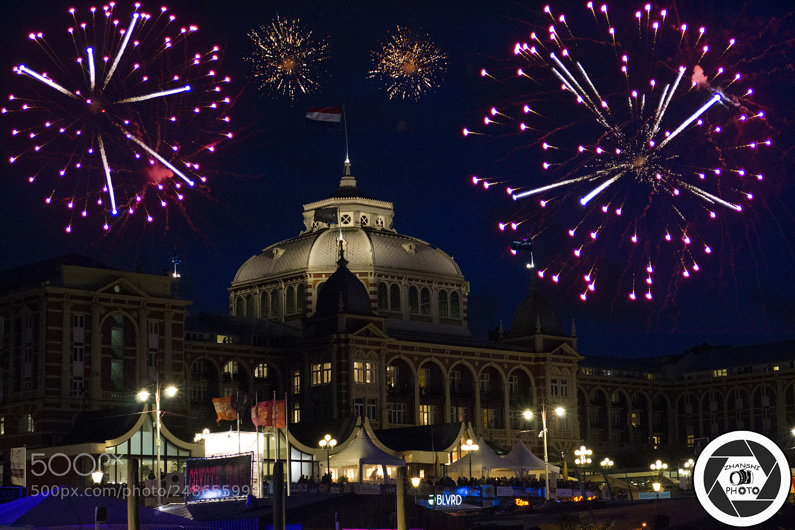 Nikon D3100 sample photo. Night in scheveningen photography