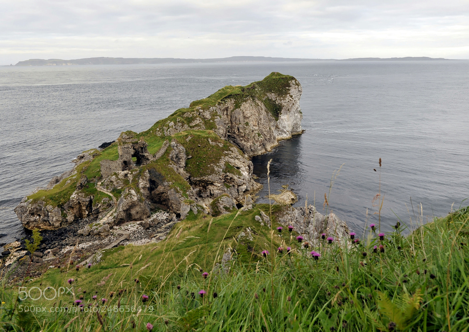 Nikon D700 sample photo. Kinbane castle northern ireland photography