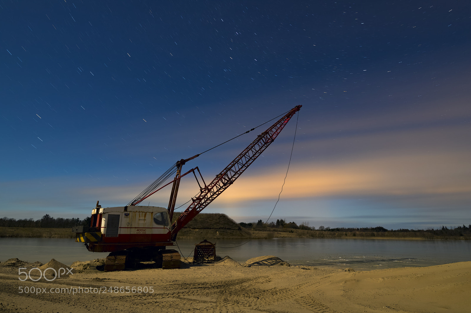 Canon EOS 6D Mark II sample photo. Moonlit photography