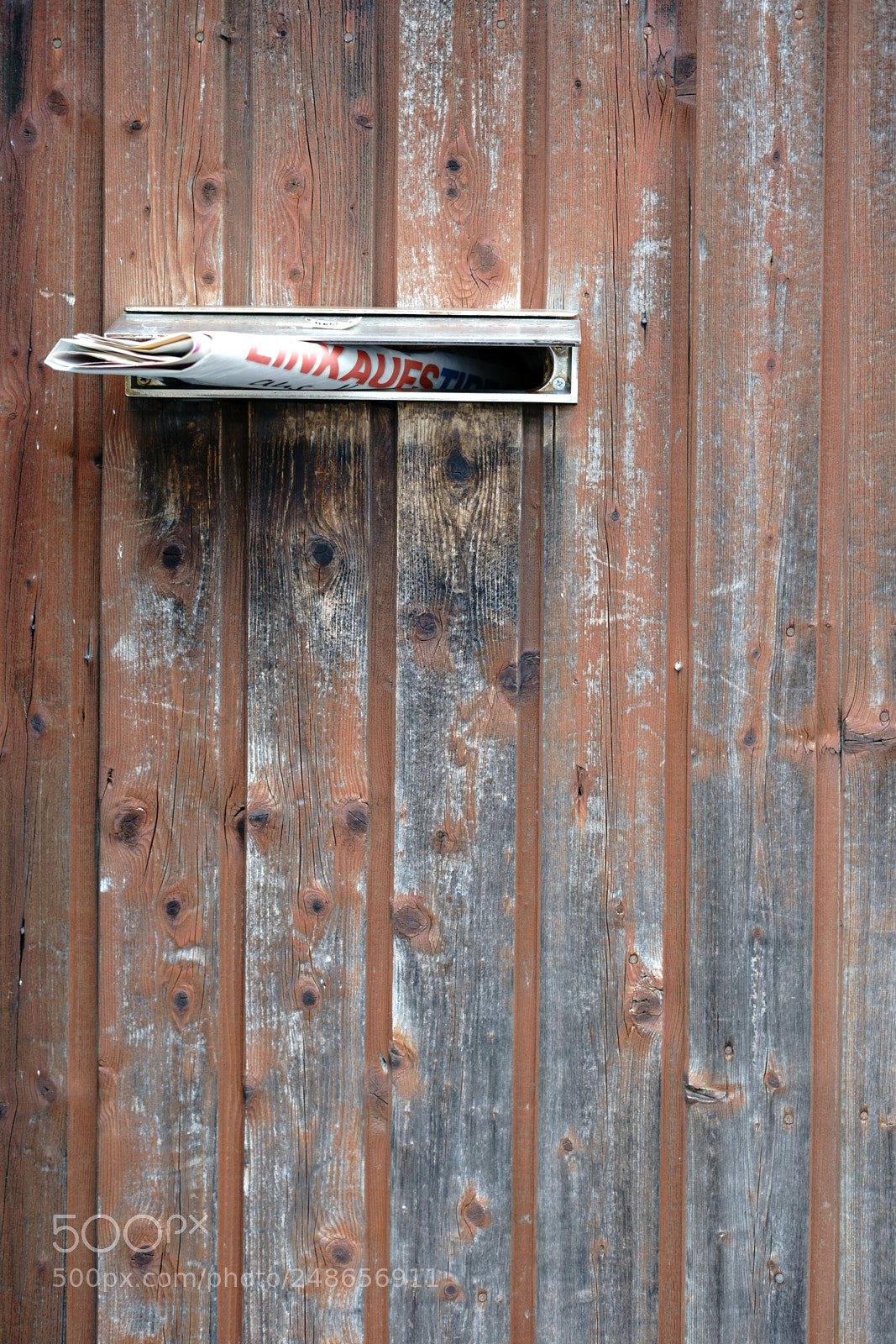 Sony a7 II sample photo. Letter slot in the photography