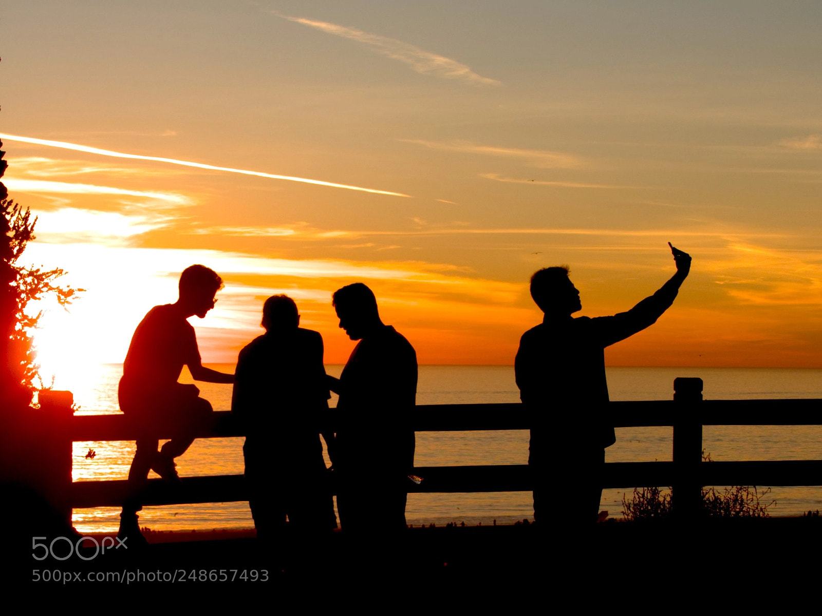Sony Cyber-shot DSC-RX100 III sample photo. Sunset selfie photography