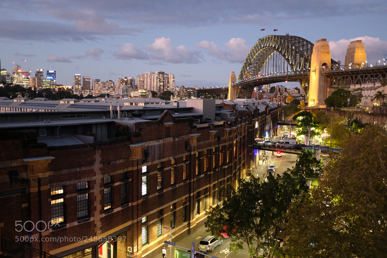 Fujifilm X100F sample photo. Harbour bridge sydney photography