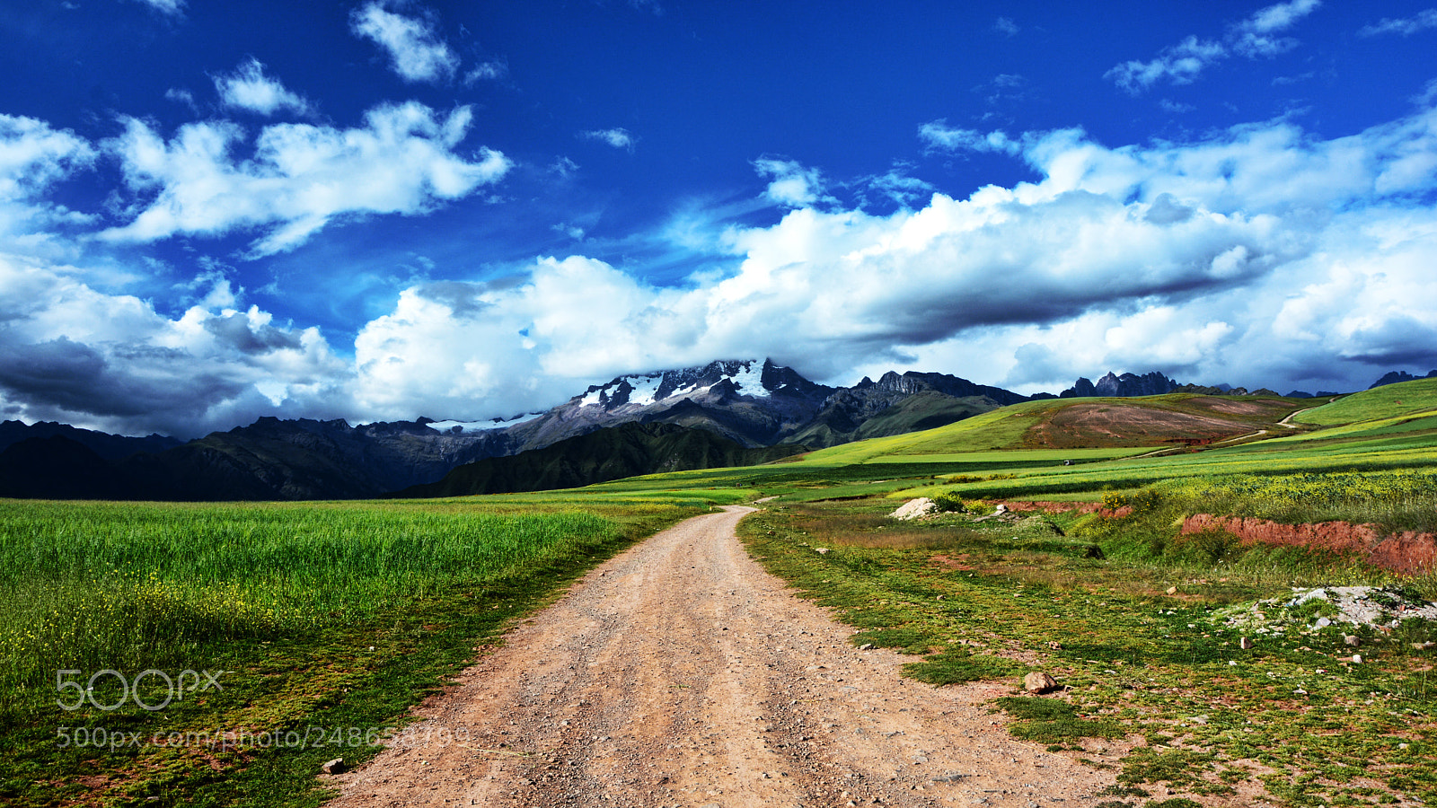 Nikon D7100 sample photo. Camino al ausangate photography