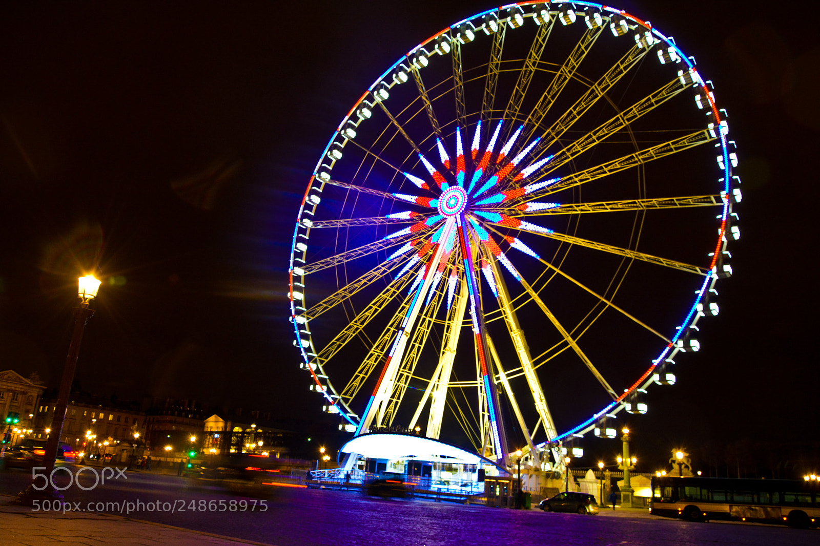 Nikon D5200 sample photo. Grande roue place de photography