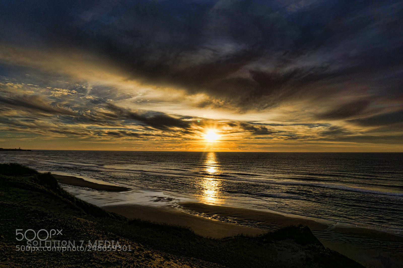 Sony a6000 sample photo. Sunset at newport oregon photography