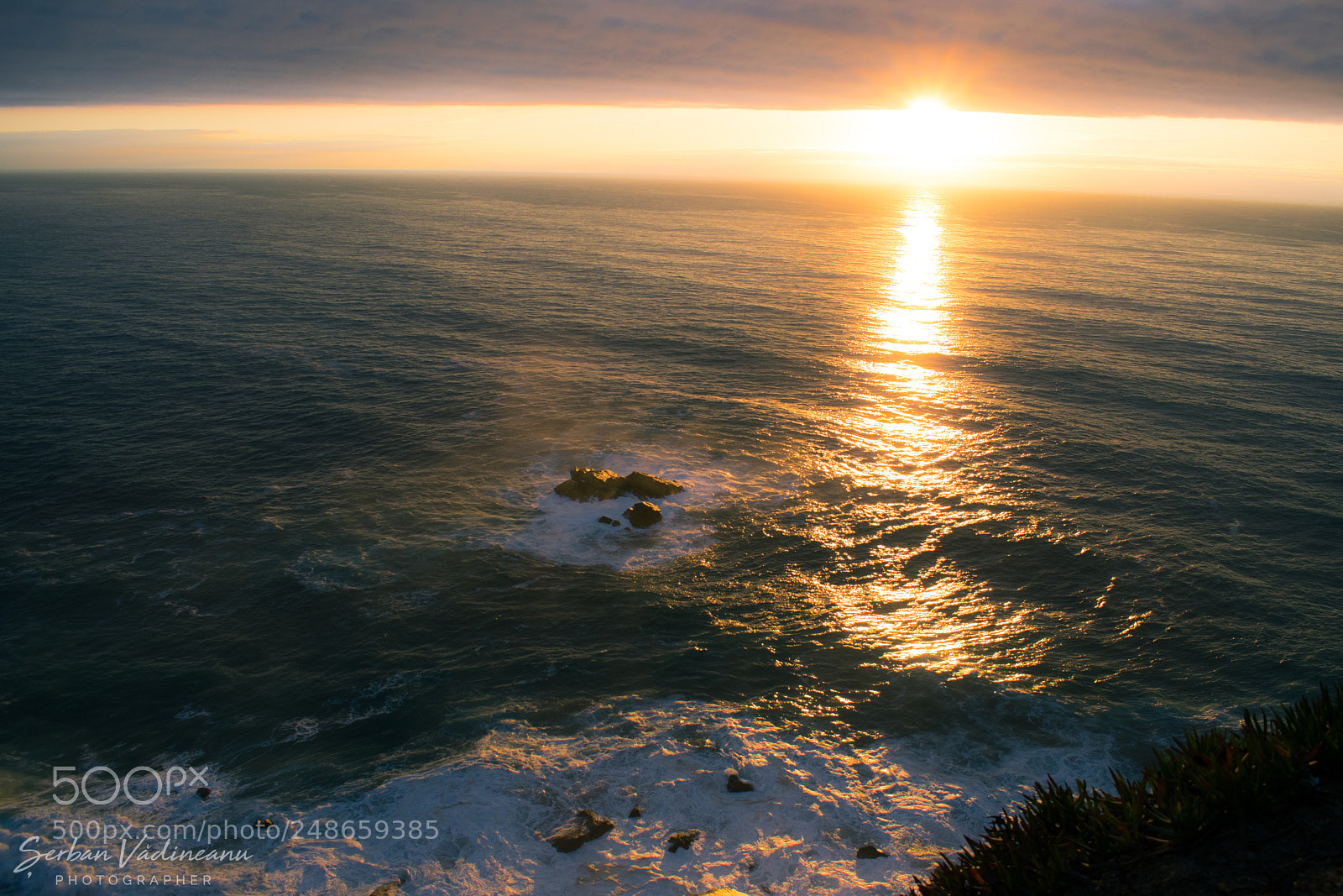 Nikon D5300 sample photo. Sunset at the atlantic photography