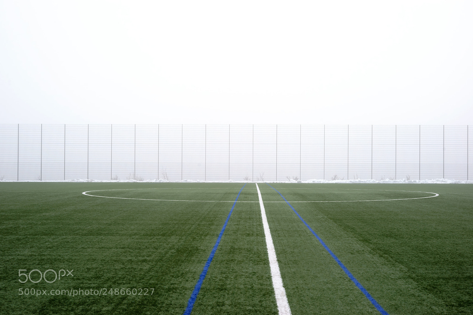 Sony a7 II sample photo. Football field in the photography