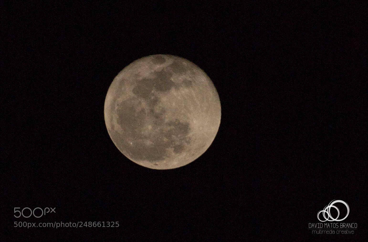 Nikon D3100 sample photo. Moon photography