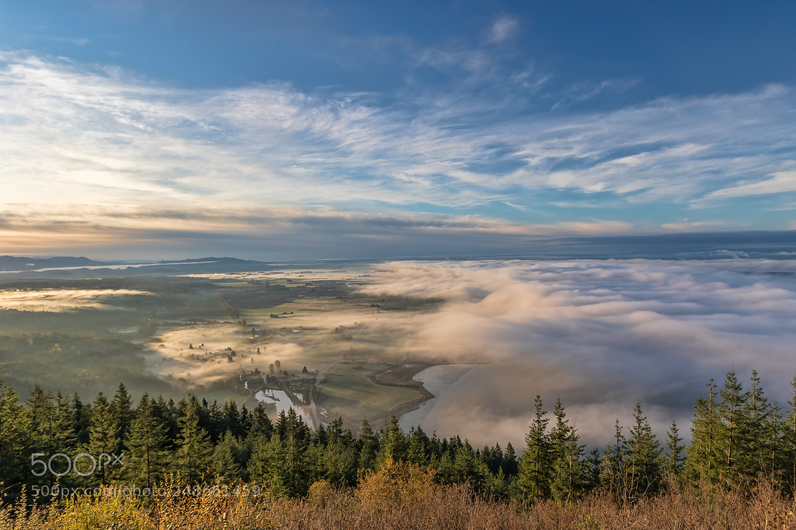 Canon EOS 7D Mark II sample photo. Samish overlook sunrise photography