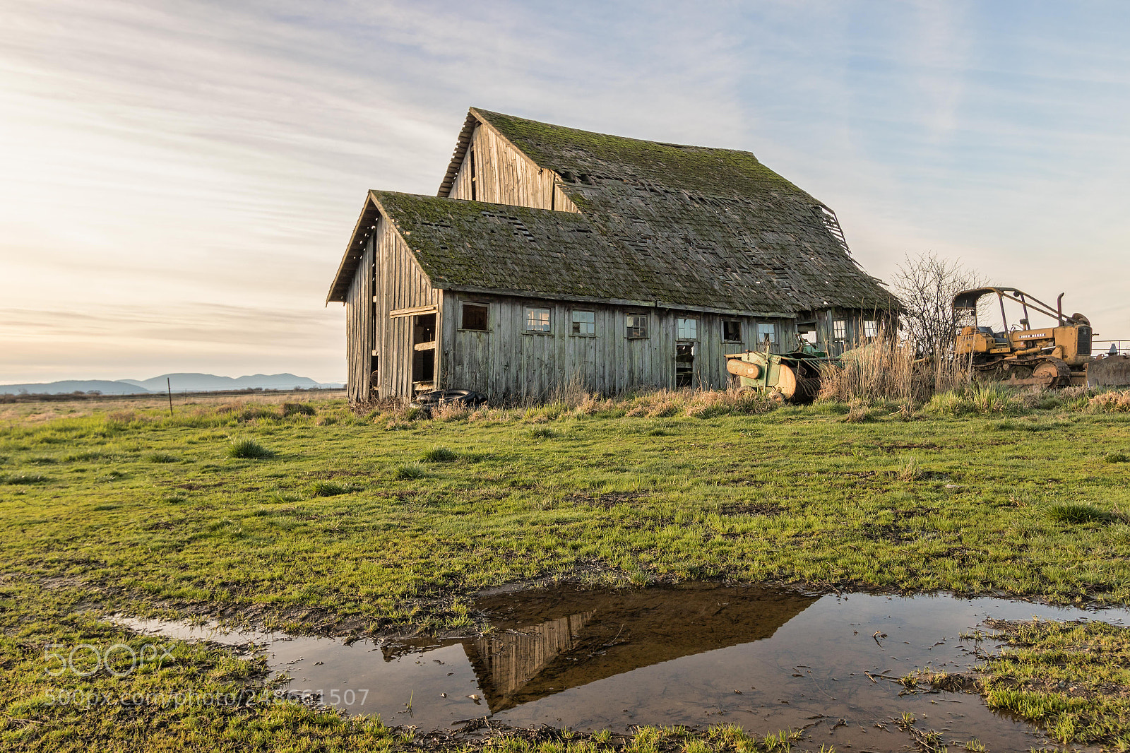 Canon EOS 7D Mark II sample photo. Barn with reflection photography