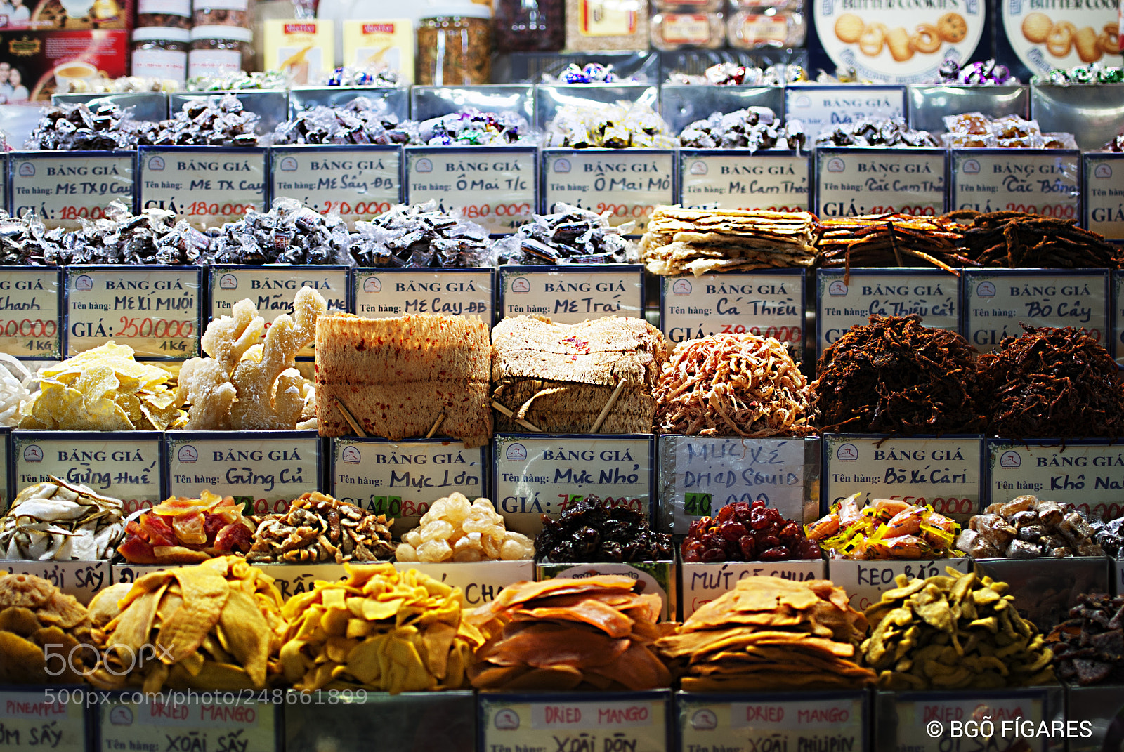 Nikon D80 sample photo. Vietnamese food market photography