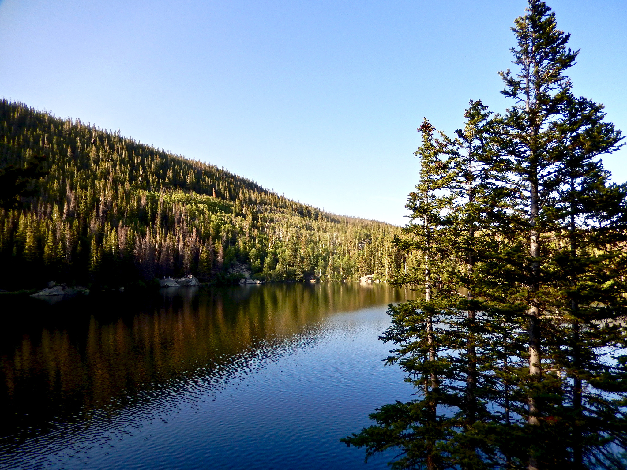 Nikon Coolpix S9500 sample photo. Sunset at bear lake photography