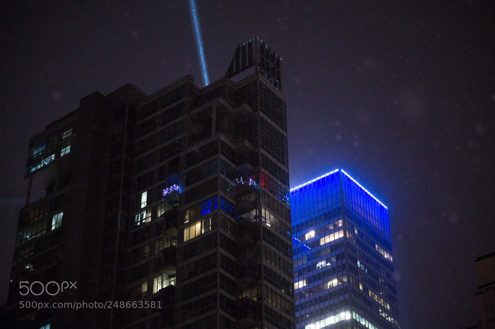 Sony Alpha a3500 sample photo. Christmas in montreal photography