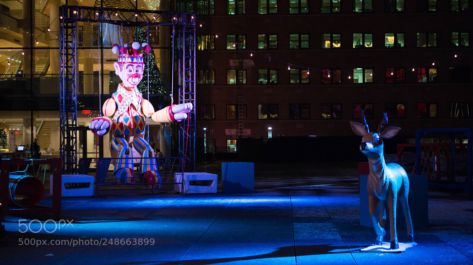 Sony Alpha a3500 sample photo. Christmas in montreal photography