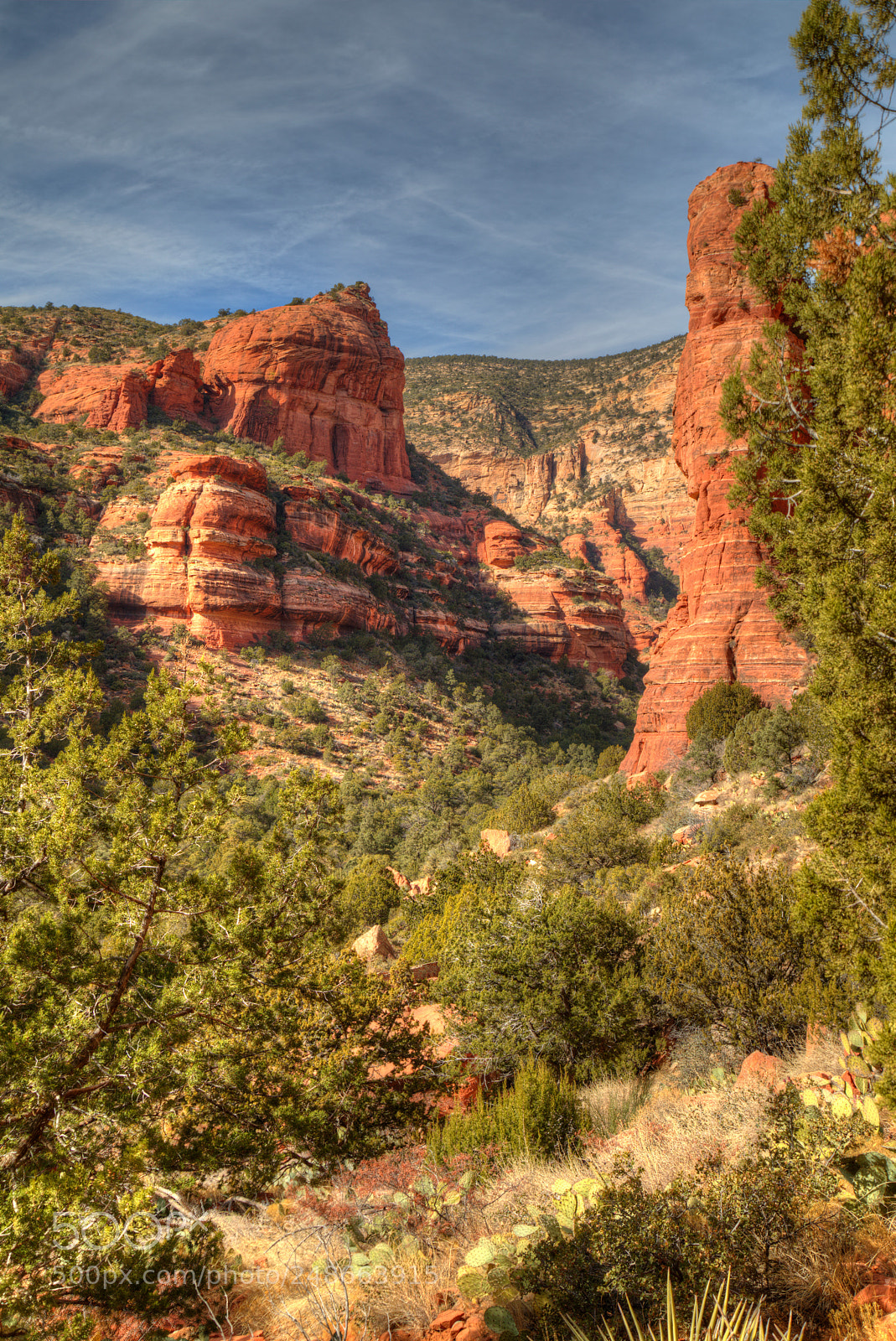 Canon EF 24-105mm F4L IS USM sample photo. Sedona in the winter photography