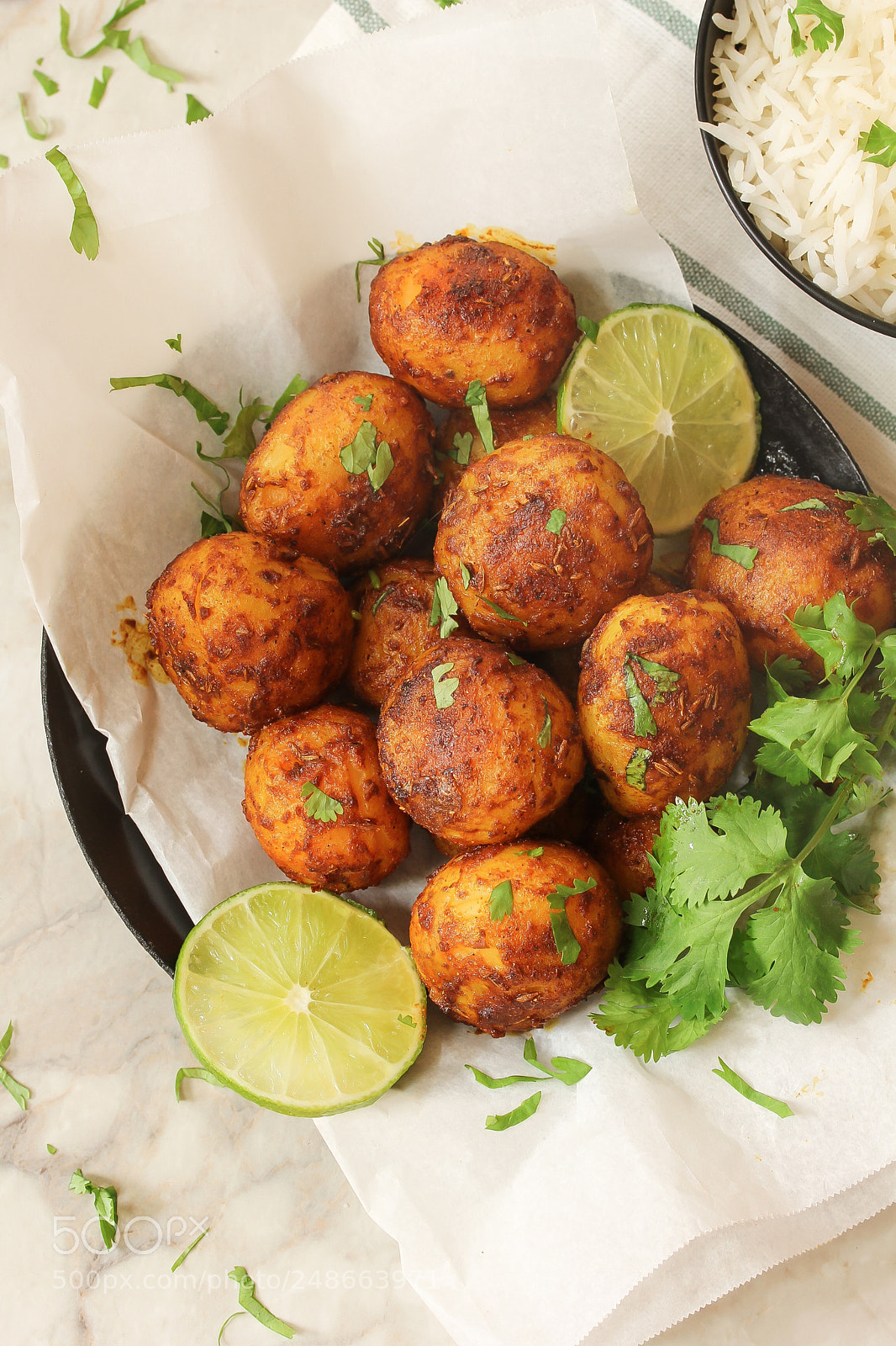 Canon EOS 60D sample photo. Homemade roasted baby potatoes photography