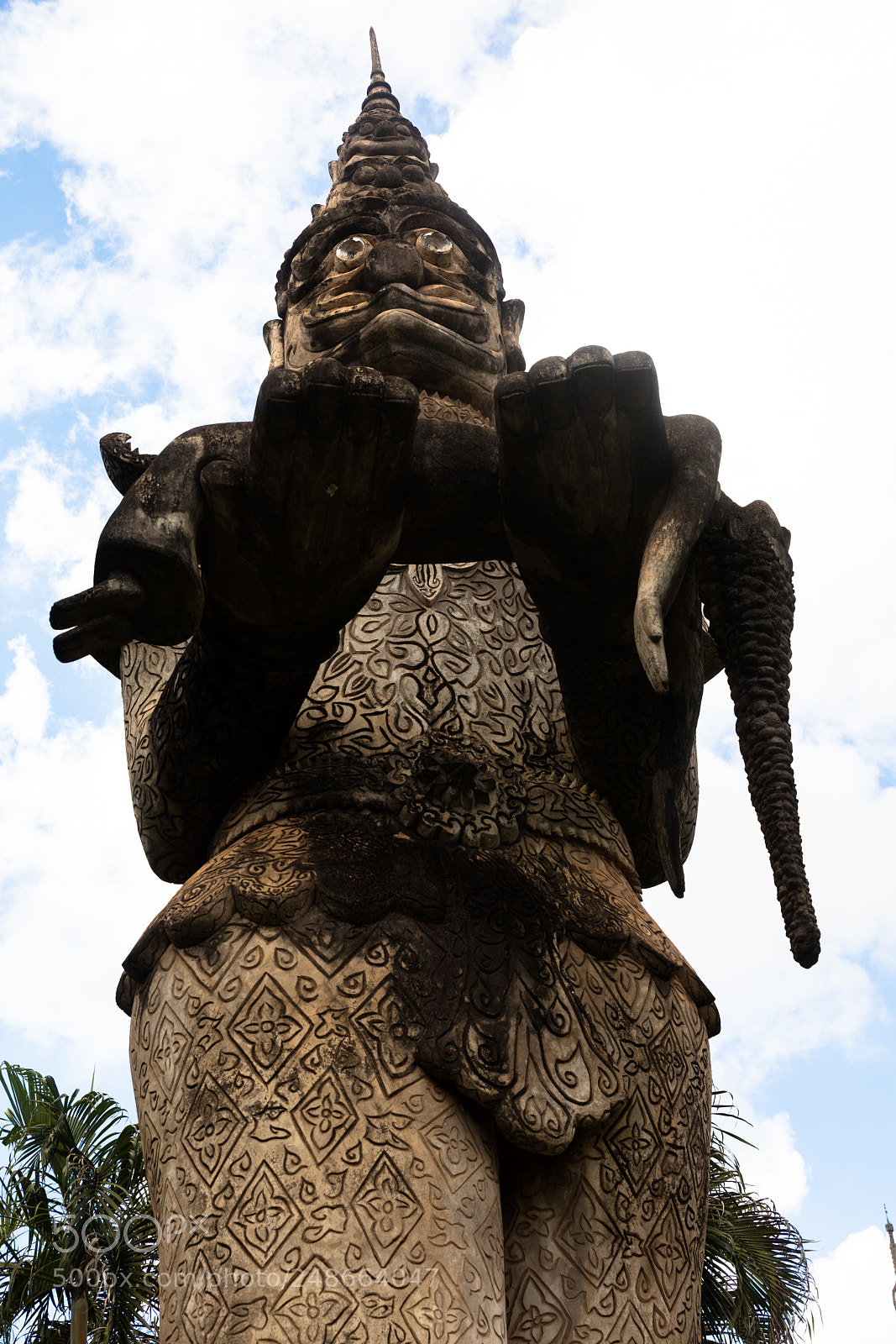 Canon EOS 5DS R sample photo. Wat xieng khuan buddha photography