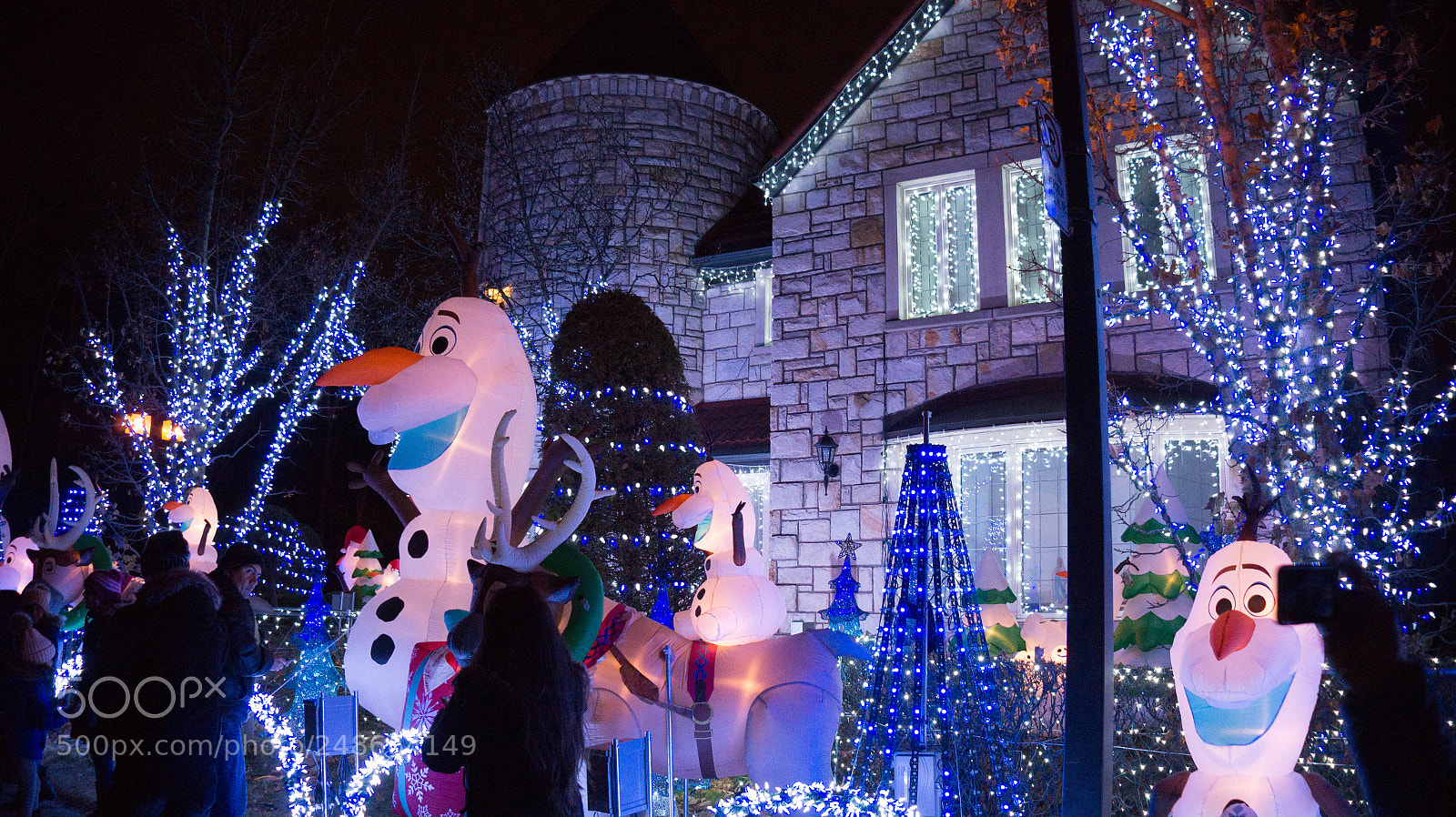 Sony Alpha a3500 sample photo. Christmas in montreal photography