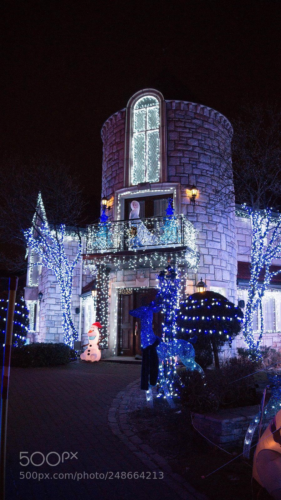Sony Alpha a3500 sample photo. Christmas in montreal photography