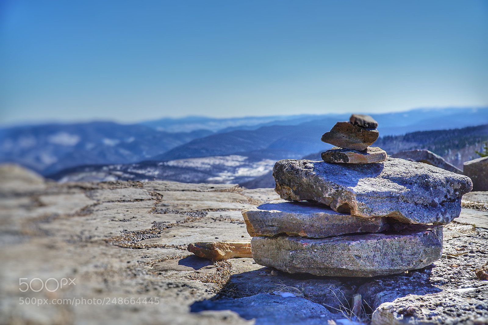 Sony a6000 sample photo. Cairn on spruce knob photography