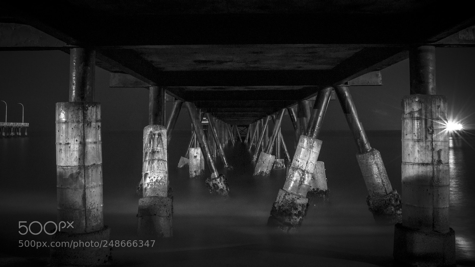 Nikon D5100 sample photo. Pier study12 photography