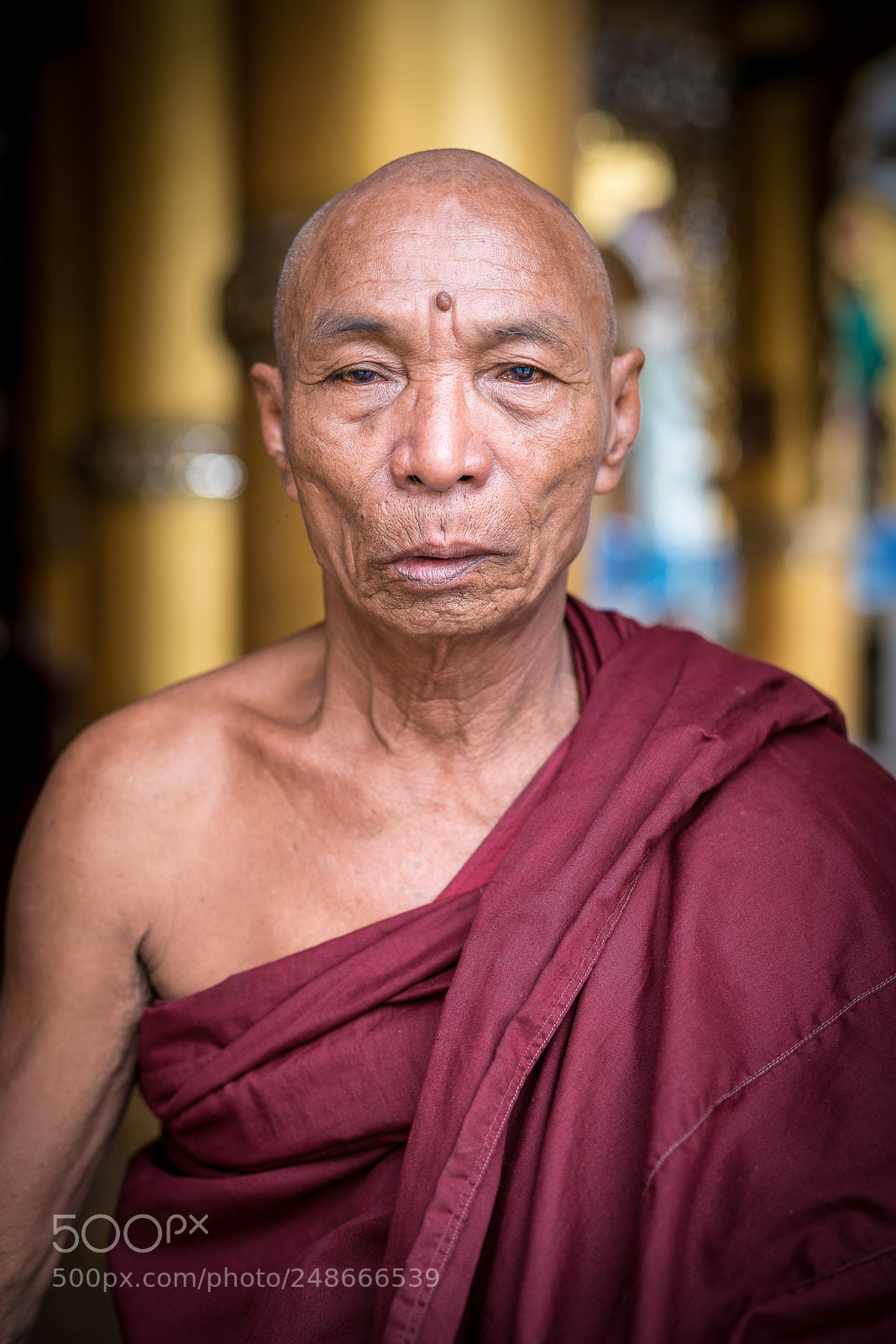 Sony a7R II sample photo. Myanmar monk photography