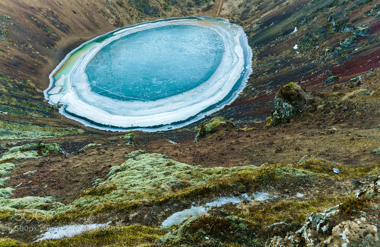 Sony a7R III sample photo. Eye of the volcano photography