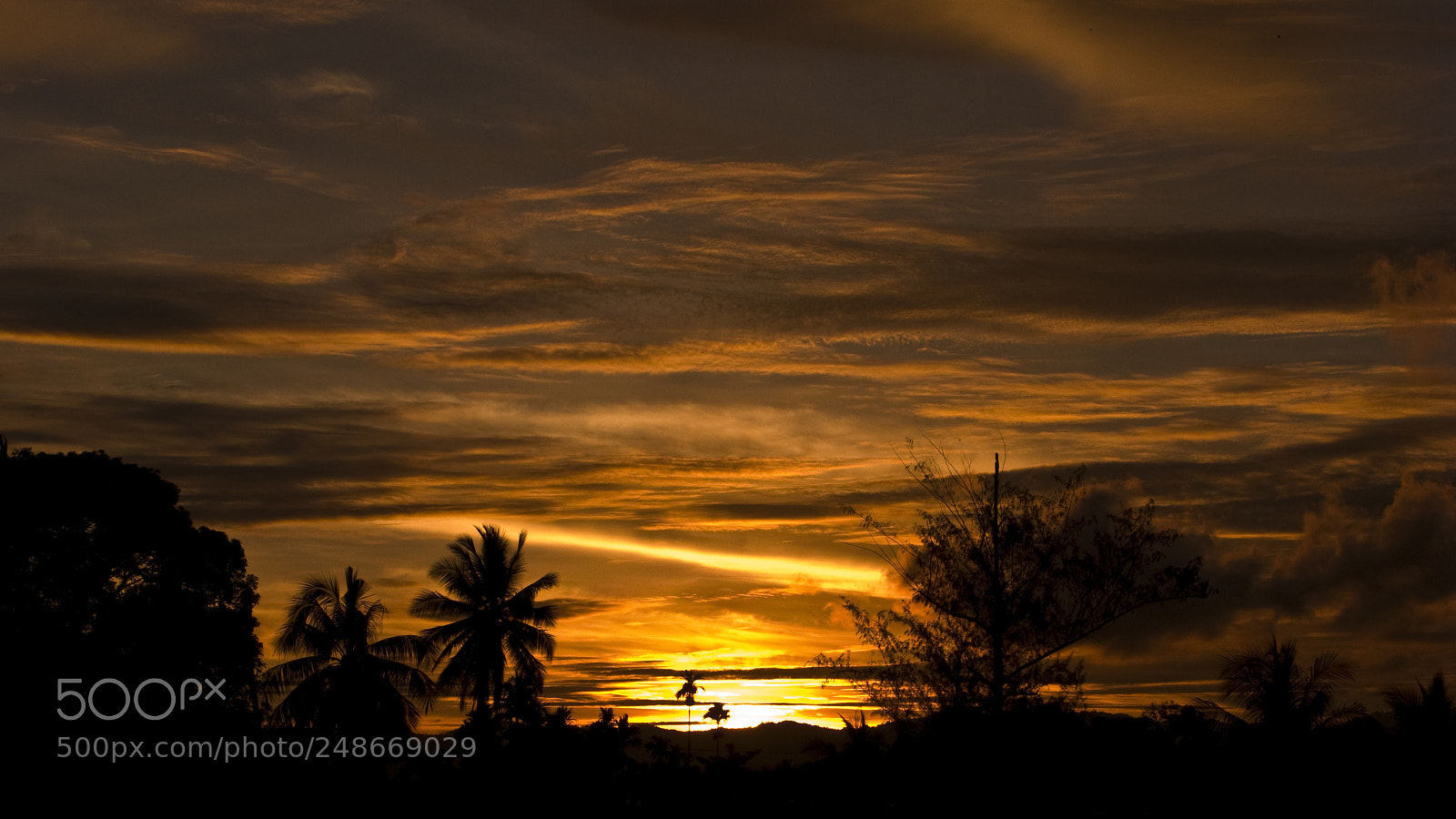 Canon POWERSHOT G9 sample photo. Madang sundown photography