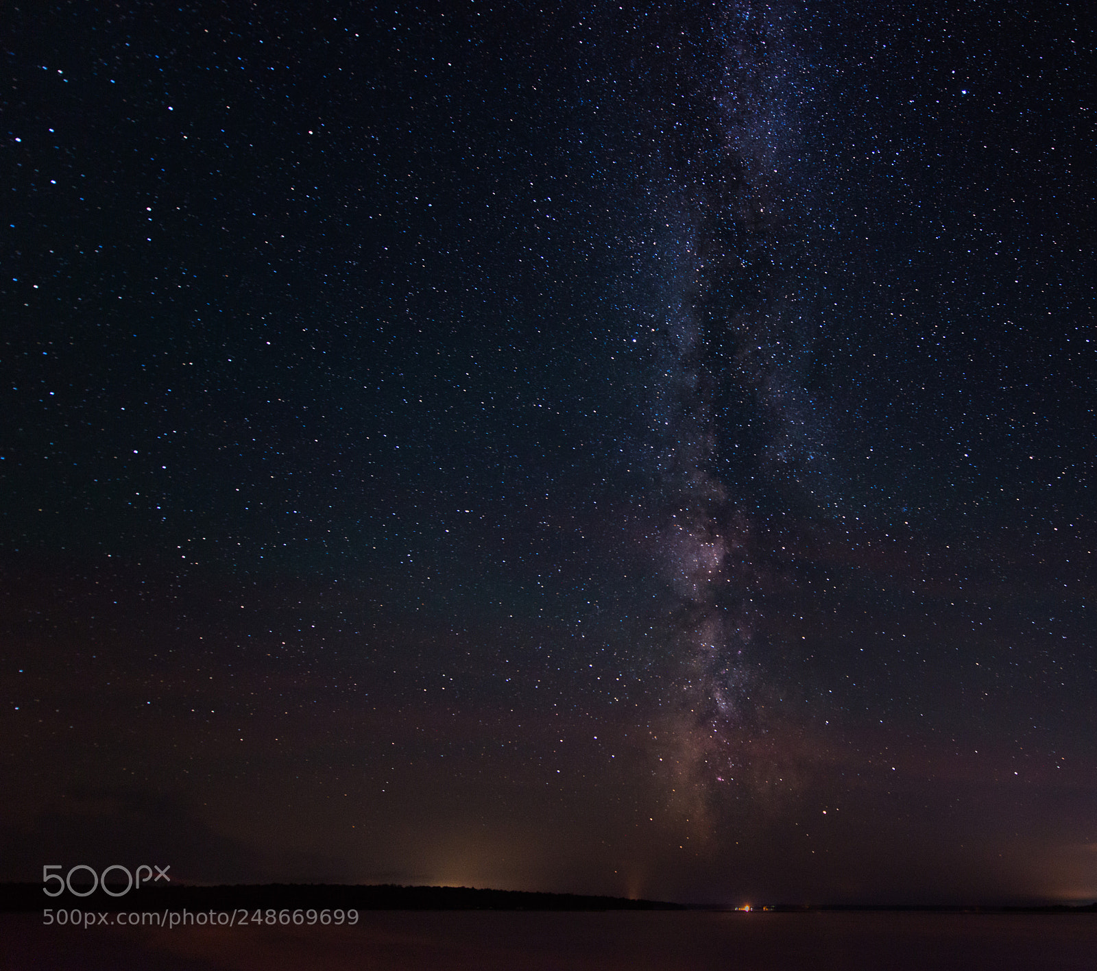 Nikon D800 sample photo. Milky way wisconsin photography