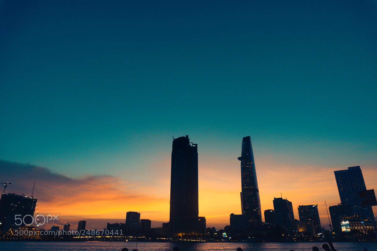 Sony a6300 sample photo. Ho chi minh sunset photography