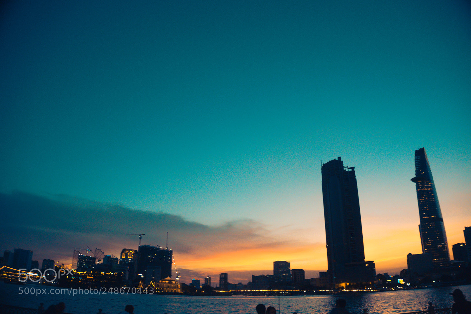 Sony a6300 sample photo. Ho chi minh sunset photography