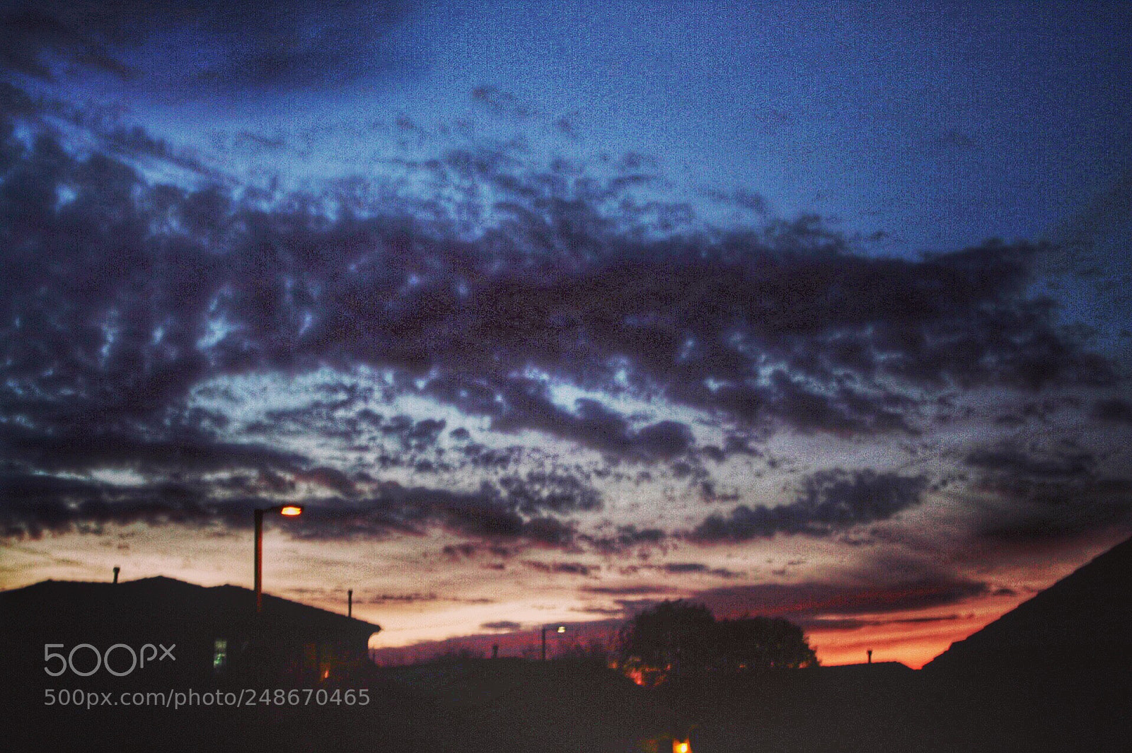 Canon EOS 1300D (EOS Rebel T6 / EOS Kiss X80) sample photo. Beautiful orange blue sunset photography