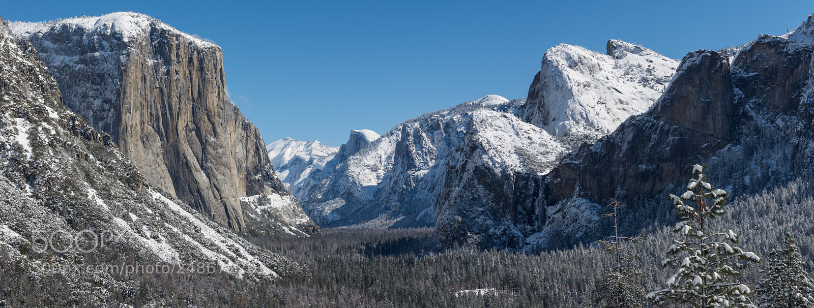 Nikon D7100 sample photo. Tunnel view at yosemite photography