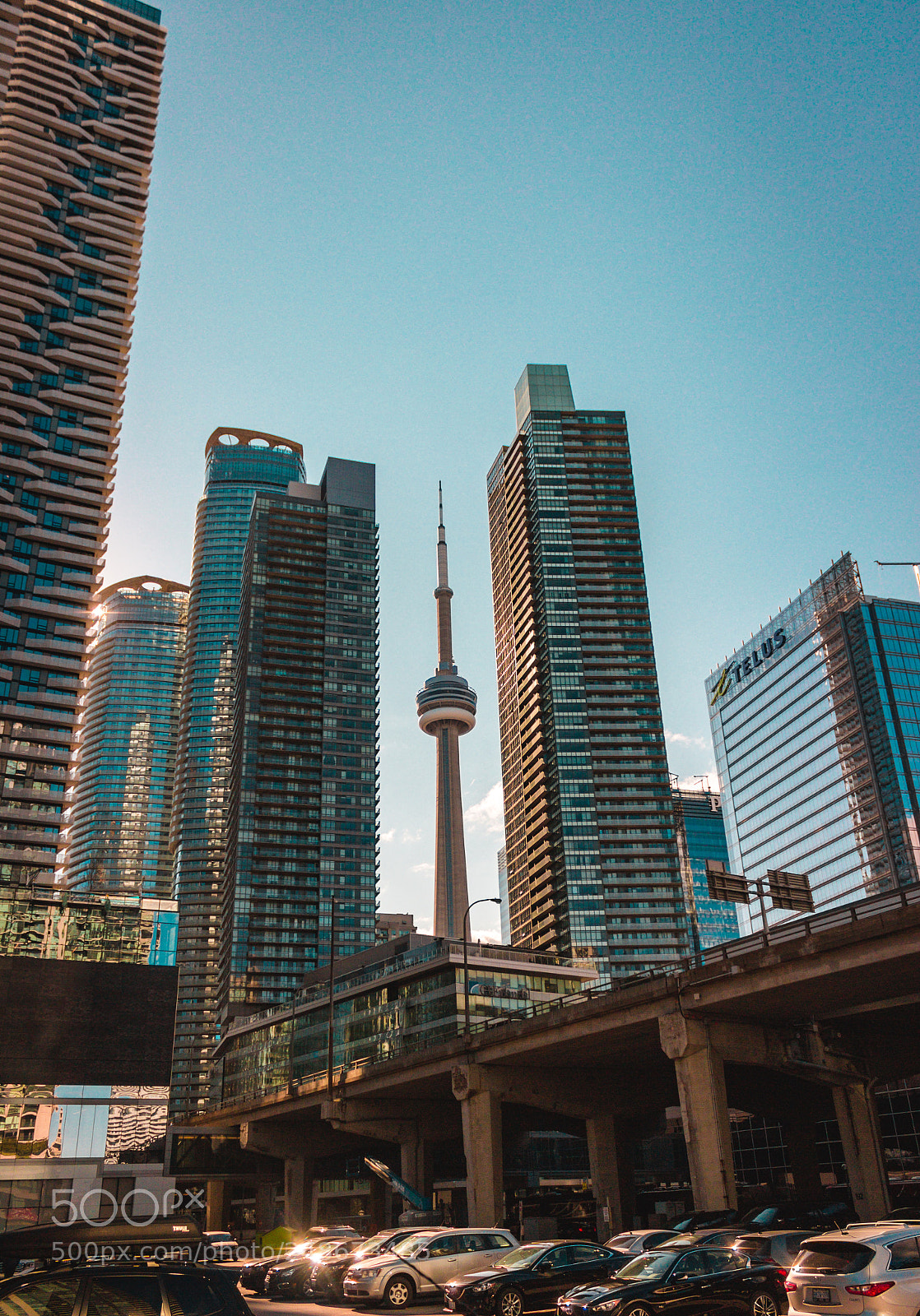 Canon EOS 600D (Rebel EOS T3i / EOS Kiss X5) sample photo. Cn tower photography