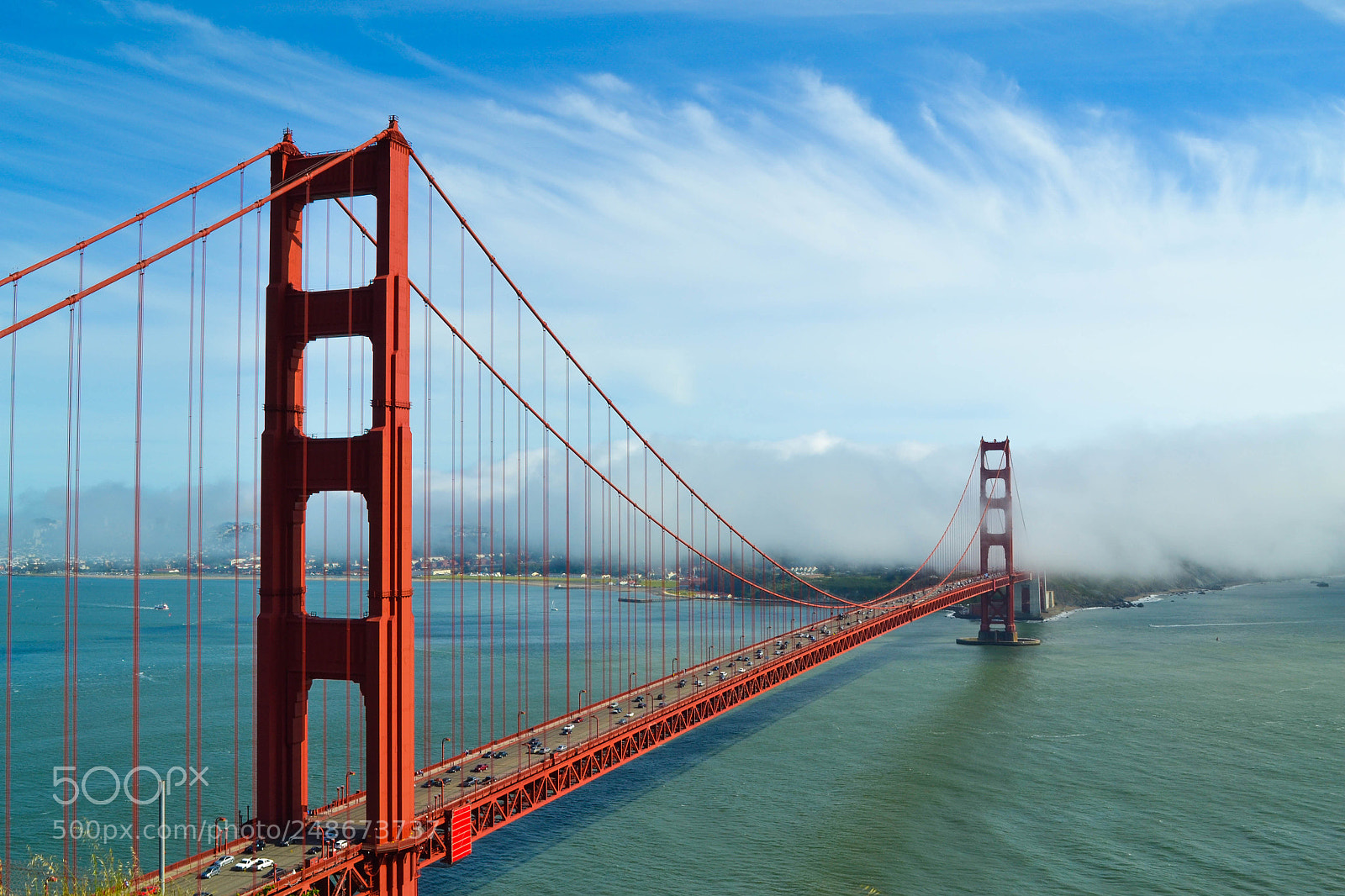Nikon D3100 sample photo. Golden gate bridge photography