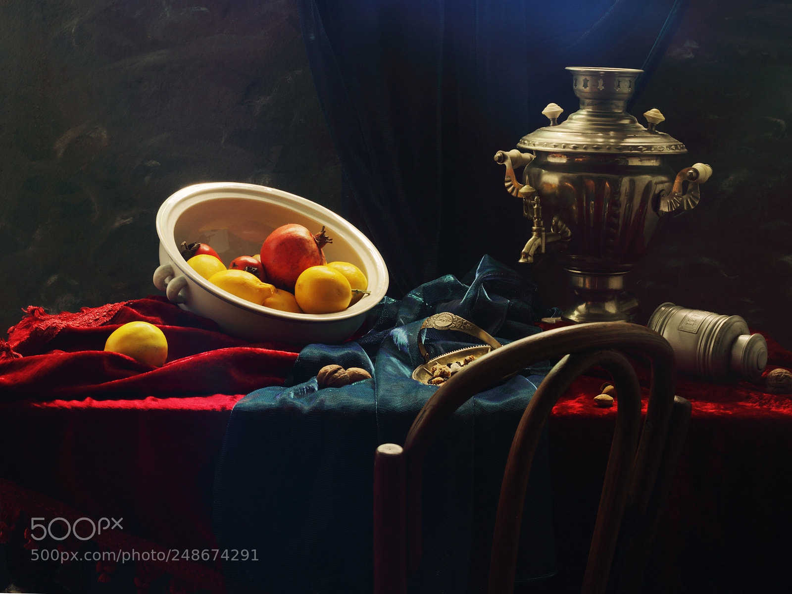 Canon EOS 60D sample photo. Stilllife with samovarom photography