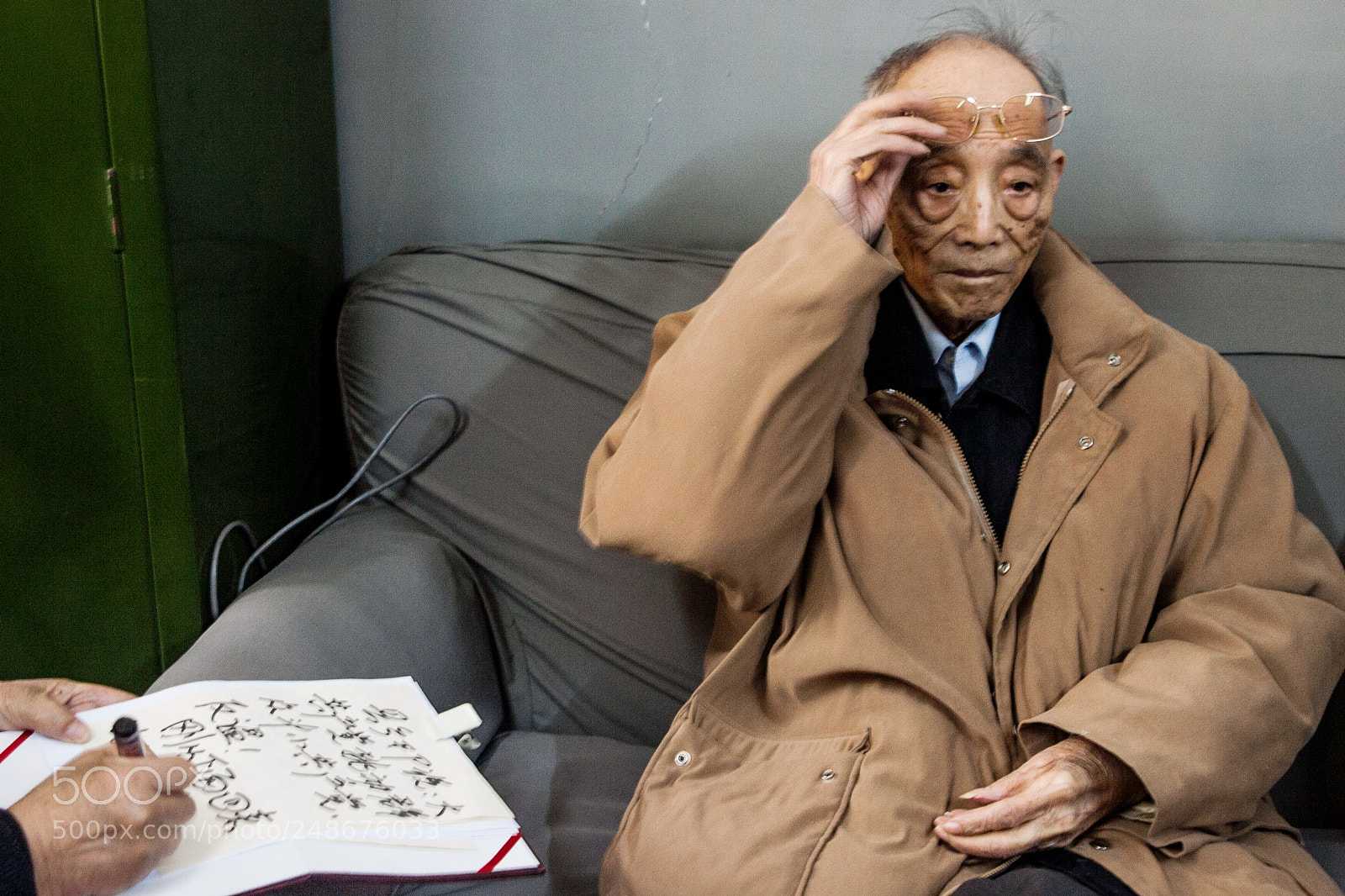 Canon EOS-1D Mark II N sample photo. 【往年今日】被誉为中国农村改革之父的杜润生，已94岁高龄——2007.03.08.北京 photography