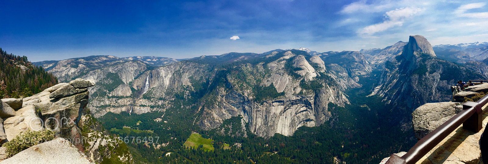 Apple iPhone 6 sample photo. Yosemite valley from glacier photography