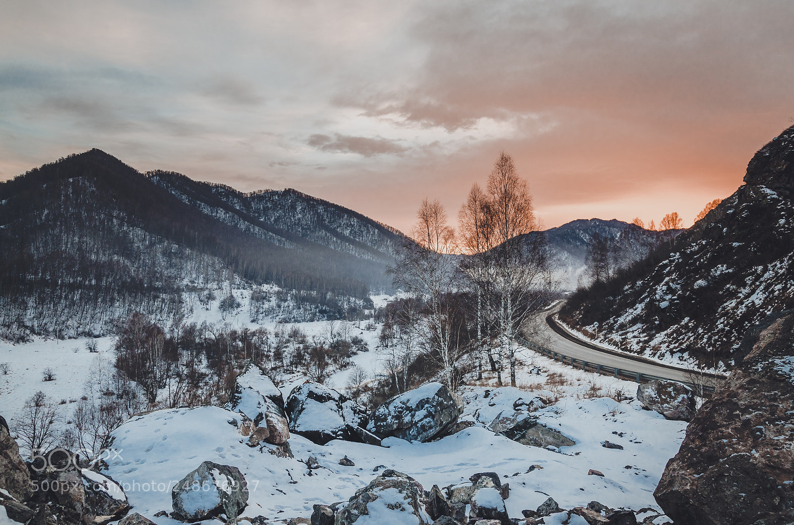 Nikon D7000 sample photo. Sunset in mountains  photography