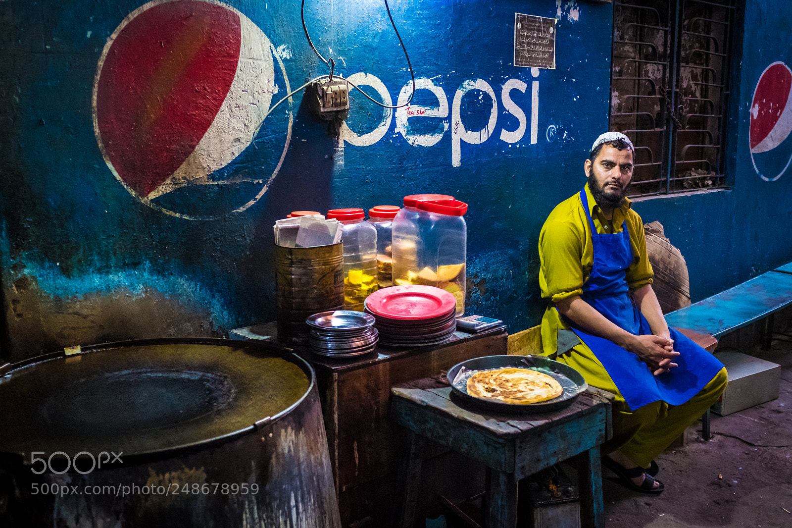 Fujifilm X100F sample photo. Alley side cafe photography