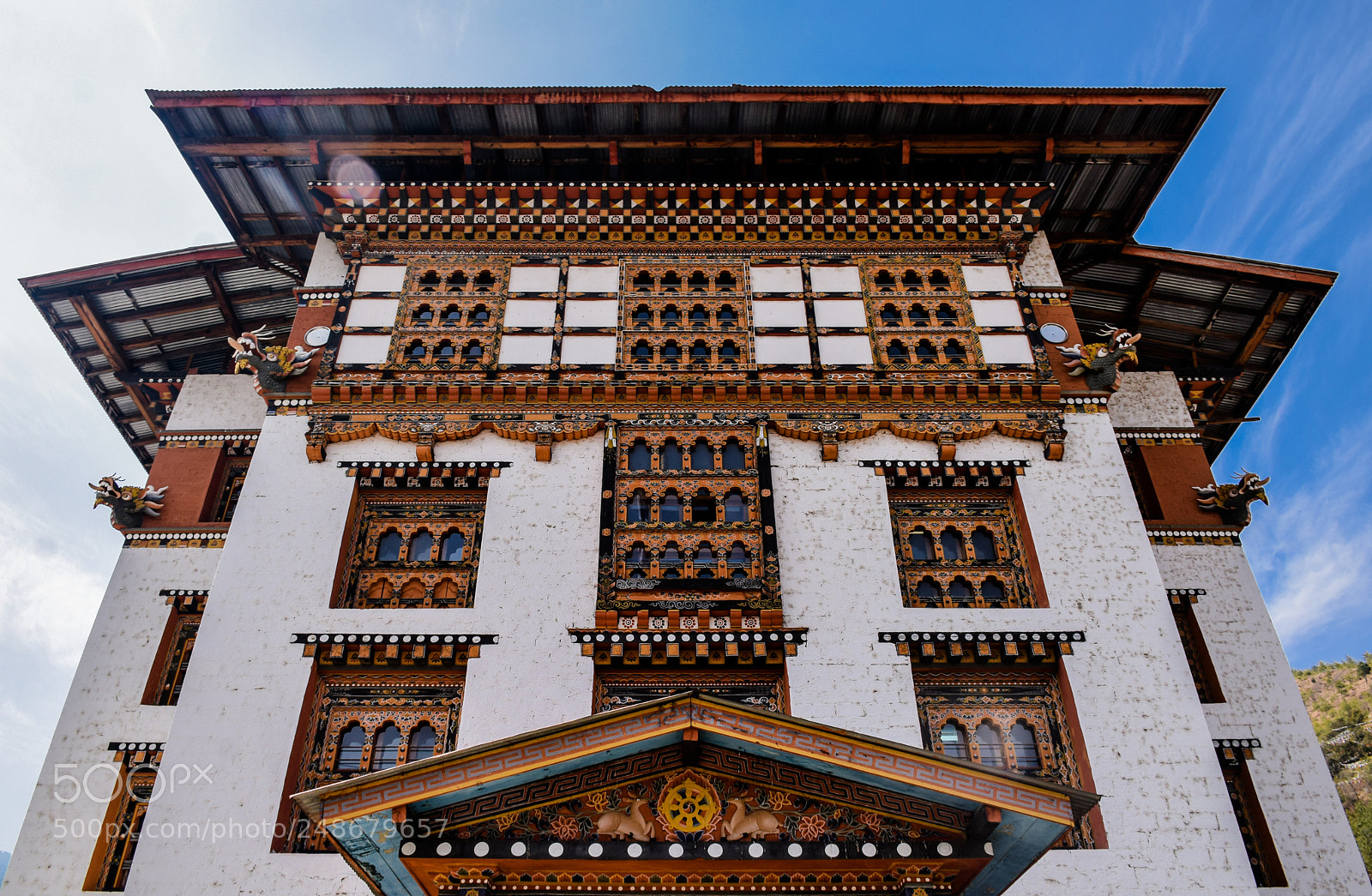 Nikon D5300 sample photo. National library of bhutan photography