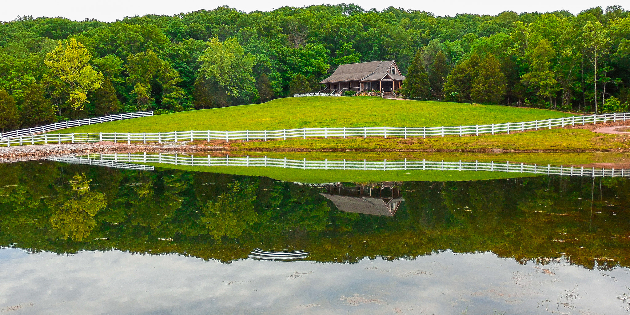 Nikon Coolpix S5200 sample photo. Gray day reflection photography