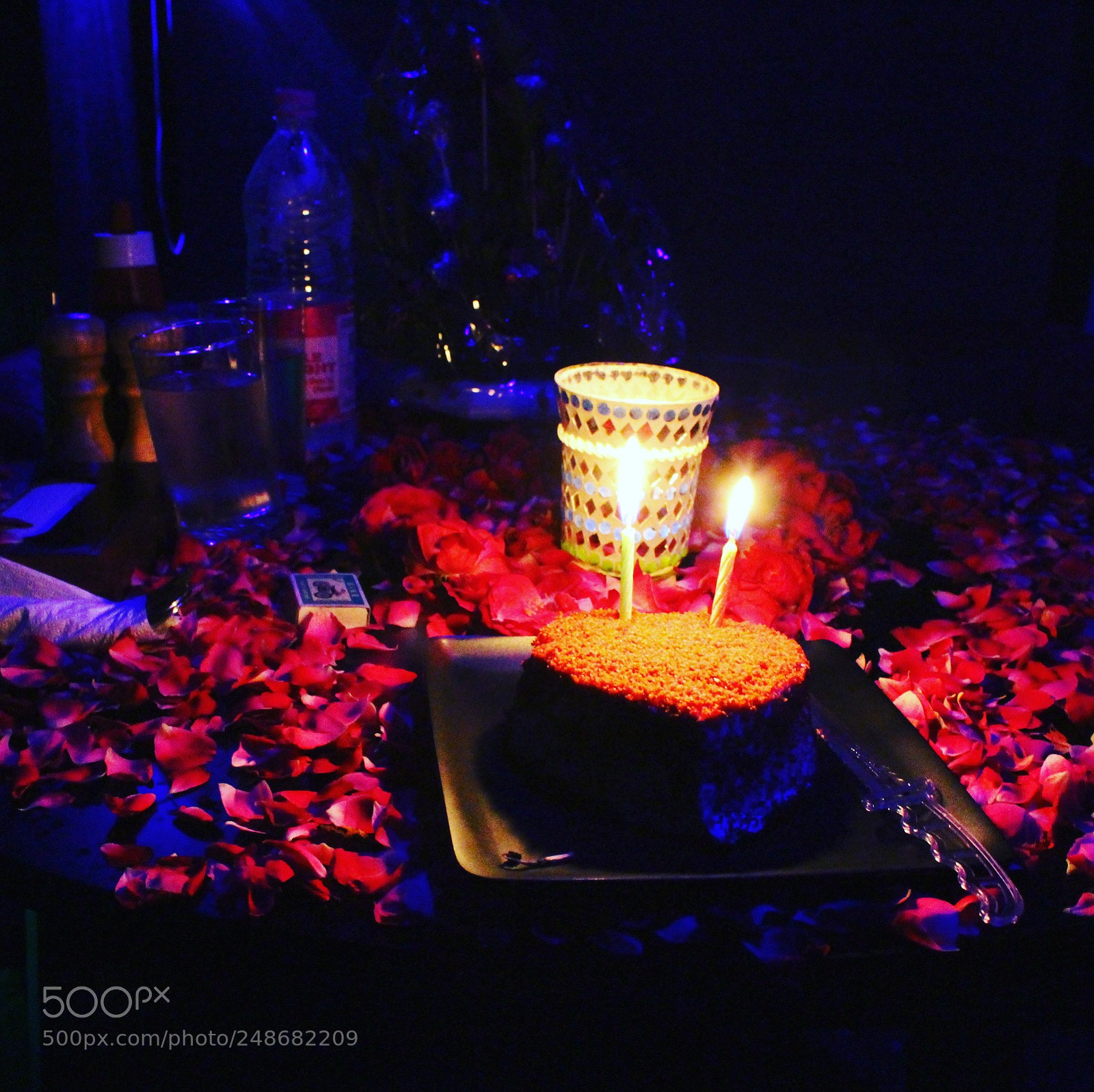 Canon EOS 650D (EOS Rebel T4i / EOS Kiss X6i) sample photo. Love and a candle photography