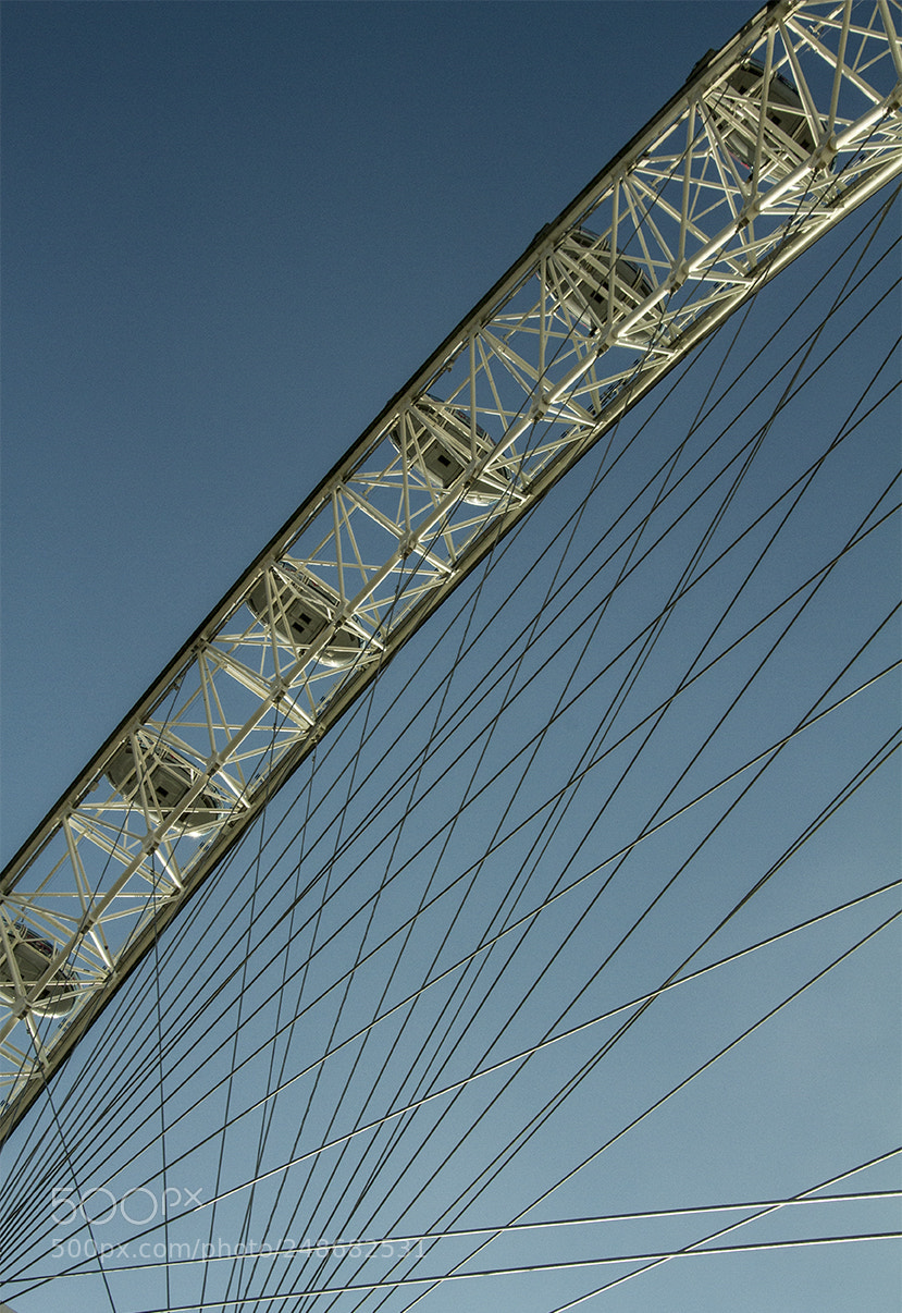 Canon EOS 7D sample photo. London eye photography